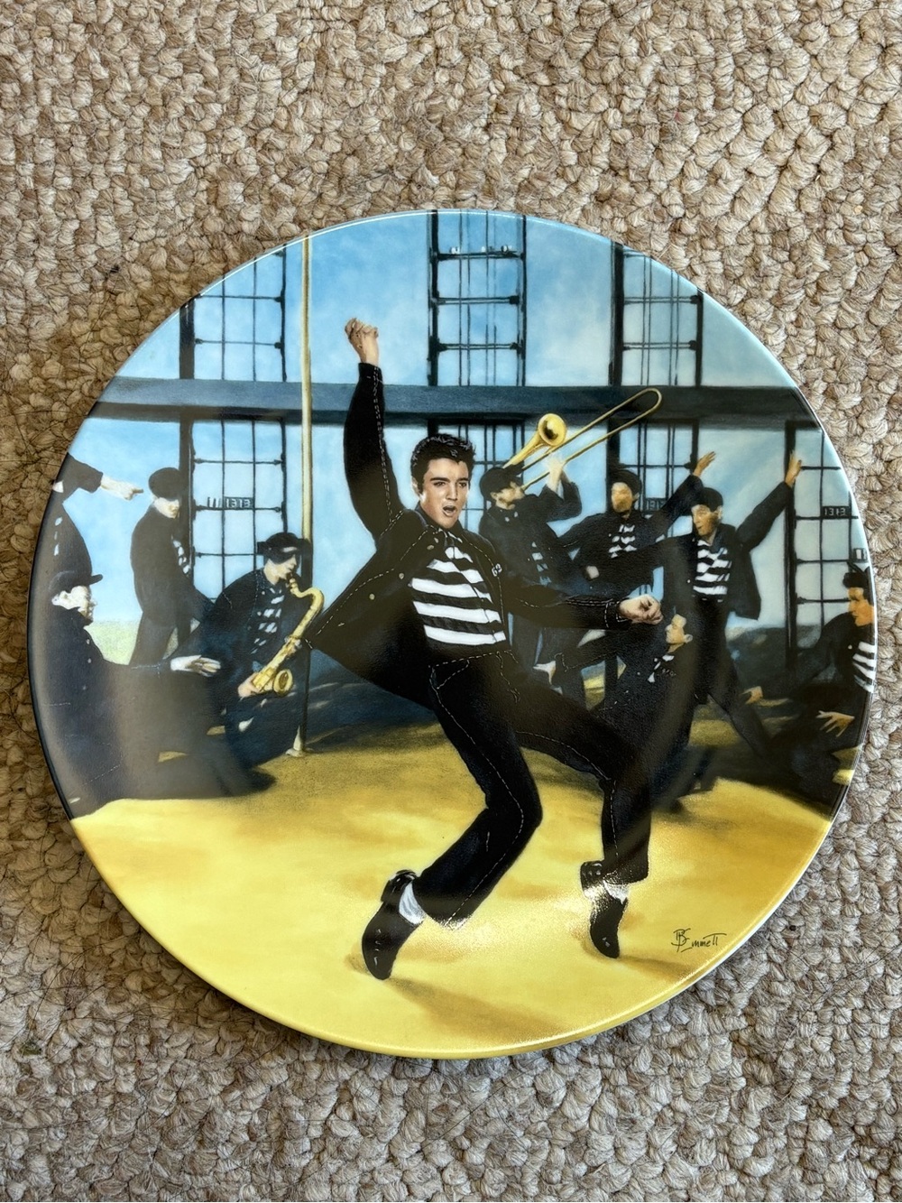 Elvis “Jailhouse Rock” Collector Plate